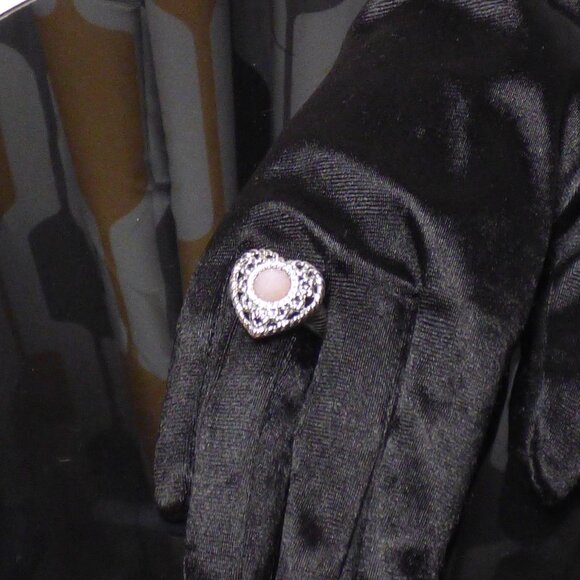 Judith Ripka Ring Heart Pink Opal NEW Size 6 NIB - Picture 6 of 6